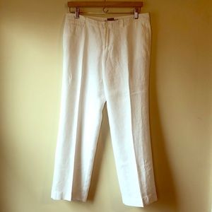 Island Company 100% Linen Island Chino Pants sz S